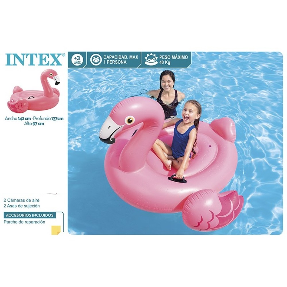 Miniatura 2 de Flotador Flamenco Baby Intex 57558